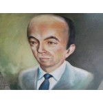 Средна картина масло на платно Испания - 3772